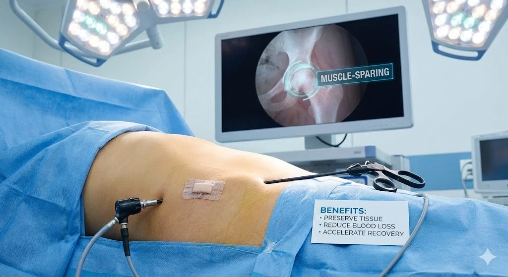 Step 3: Minimally Invasive Technique - Hip Surgeries in Dubai, UAE
