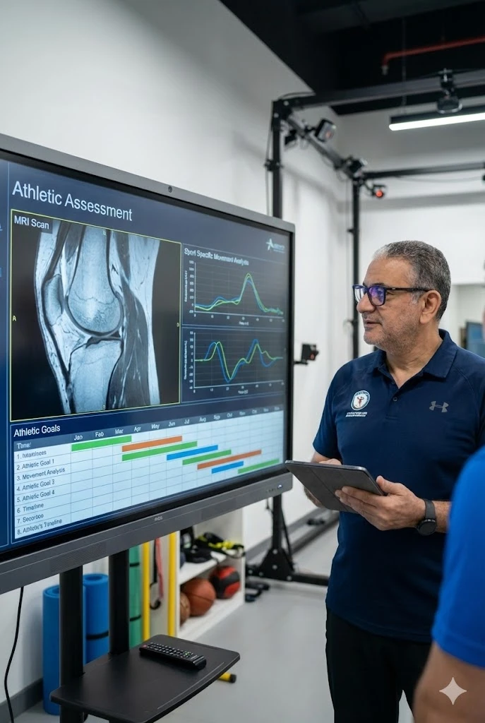Step 1: Athletic Assessment - Sports Injuries in Dubai, UAE